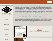 Tablet Screenshot of grandcafecentral.nl